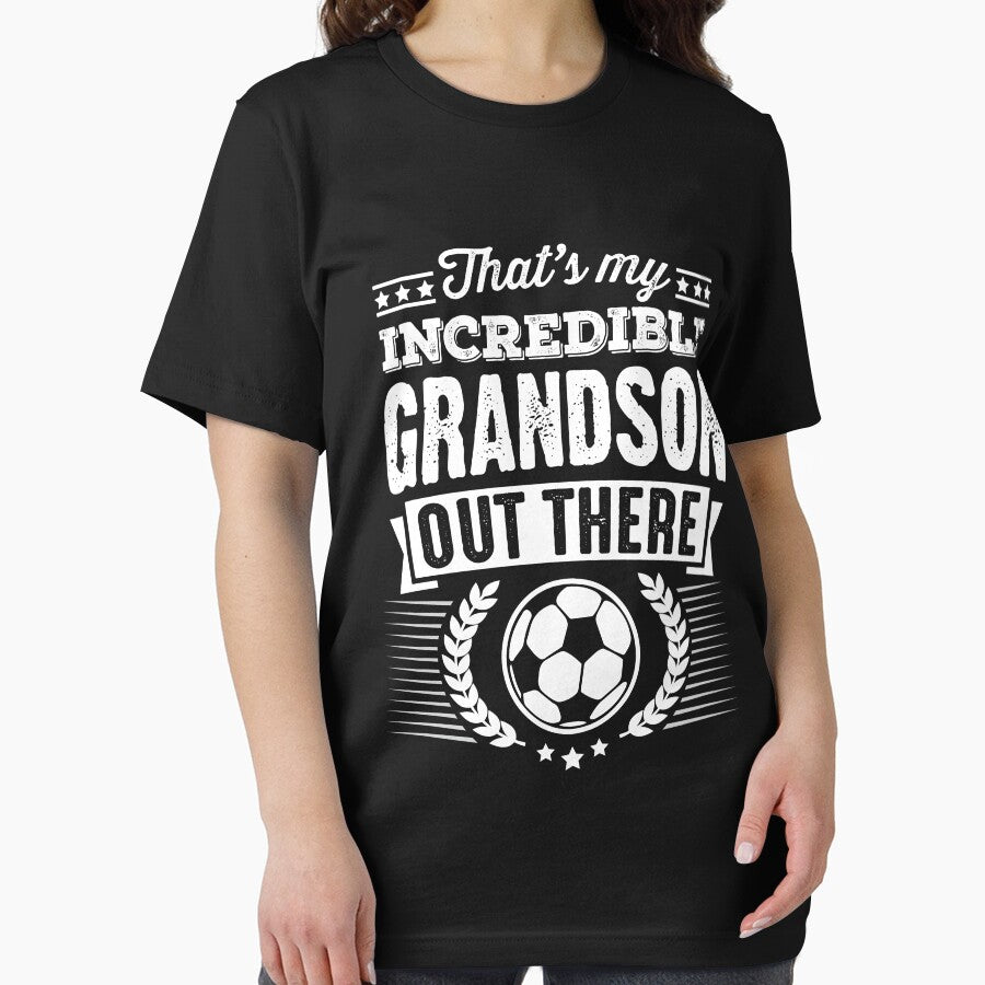 Awesome Soccer Grandson Grandma & Grandpa by noirty
