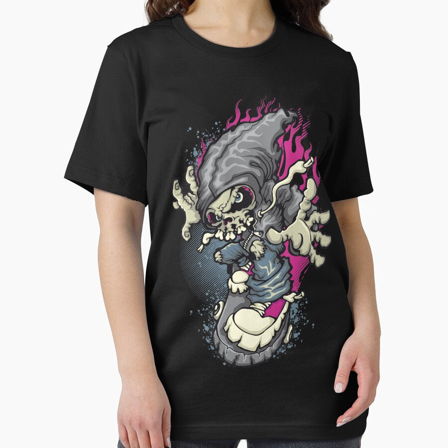 Skeleton Skateboarding by ubantee T-Shirts, Hoodie, Sweatshirt | BlankRebels.com (Image 2)