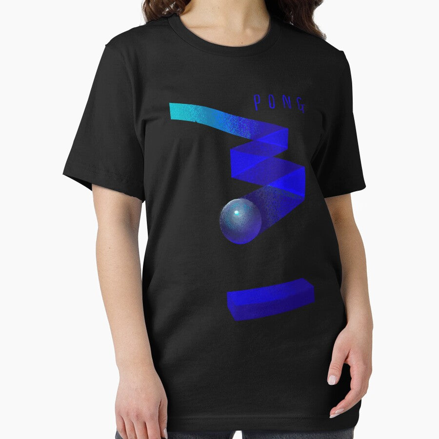 Minimalist Pong Gaming Game by banditjoj T-Shirts, Hoodie, Sweatshirt | BlankRebels.com (Image 2)