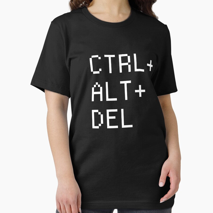 CTRL + ALT + DEL | Computer Nerd Humor by Jam Jar T-Shirts, Hoodie, Sweatshirt | BlankRebels.com (Image 2)