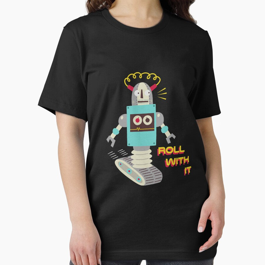 Roll with it retro Robot by emilykskinner