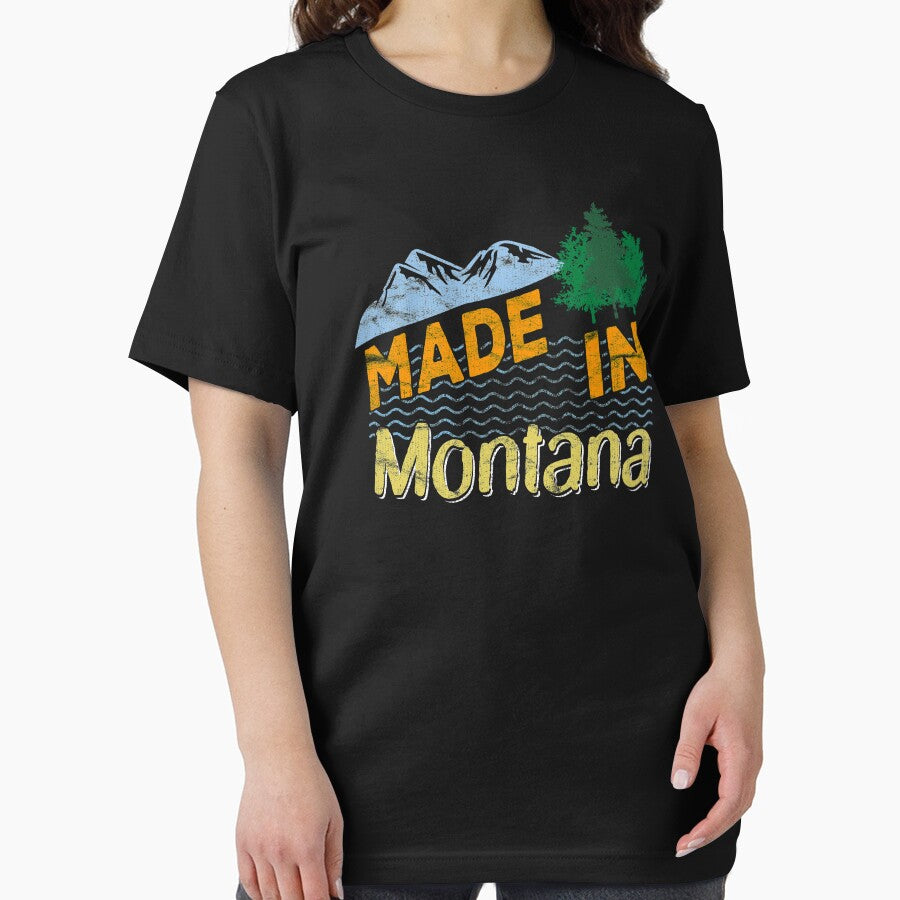 Made in Montana Landscape Camping design by fermo T-Shirts, Hoodie, Sweatshirt | BlankRebels.com (Image 2)