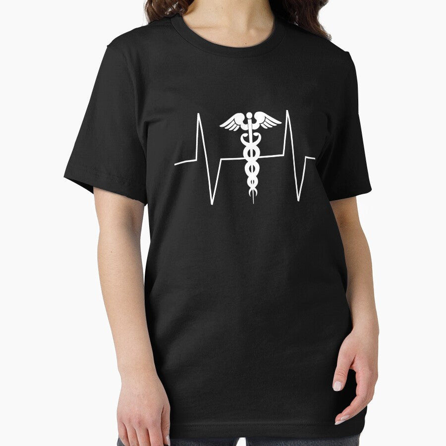 Massage Therapist Caduceus Heartbeat EKG Pulse T-shirt by zcecmza Hoodie, Sweatshirt | BlankRebels.com (Image 2)