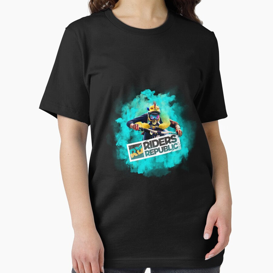 Riders Republic, blue smoke by Duazz T-Shirts, Hoodie, Sweatshirt | BlankRebels.com (Image 2)