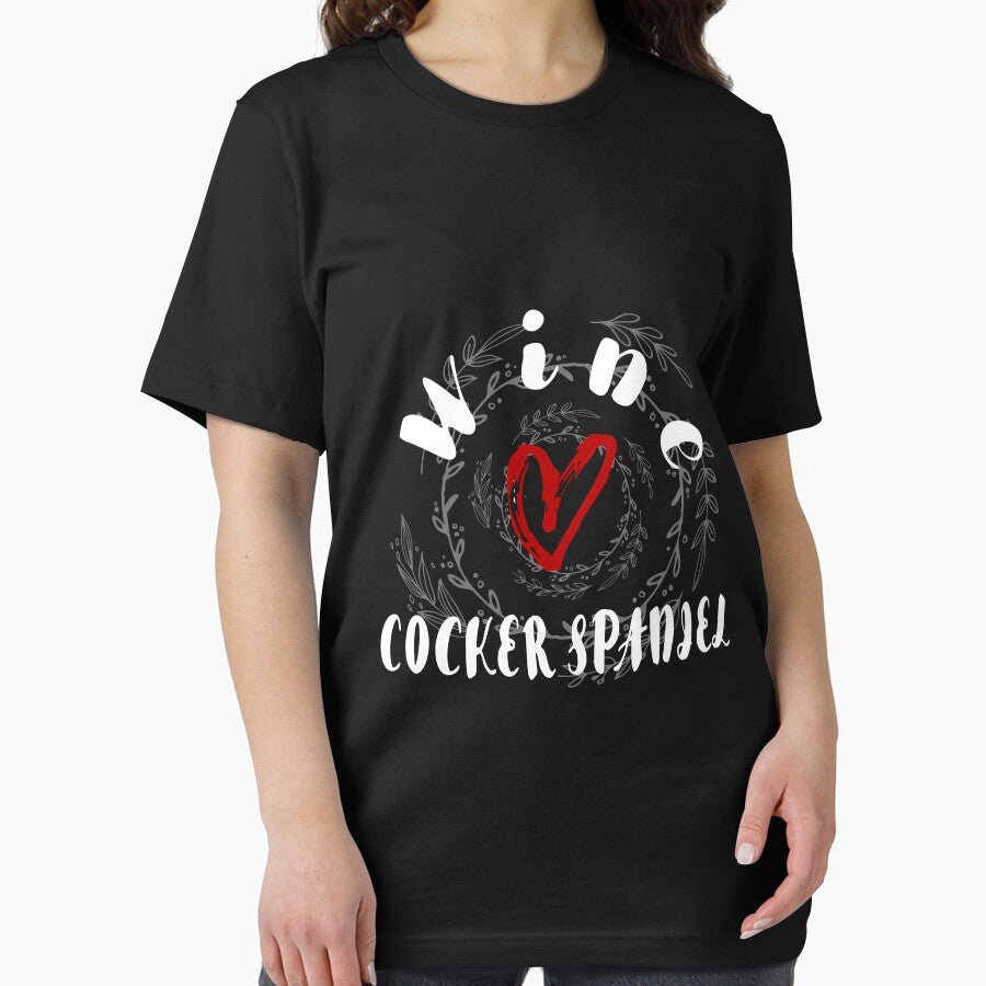 Wine and COCKER SPANIEL Gift Idea Funny Dog Lovers by MyPrintex T-Shirts, Hoodie, Sweatshirt | BlankRebels.com (Image 2)