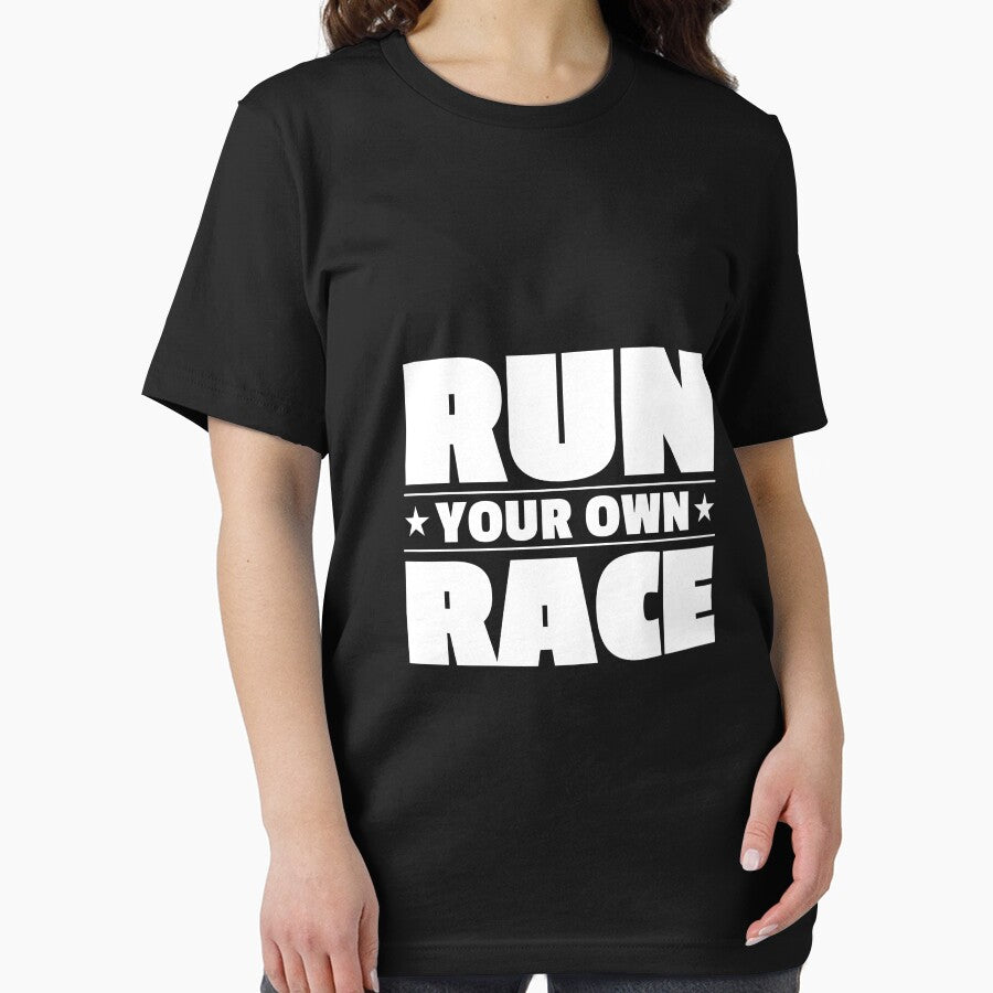 Run Your Own Race - Running T shirt by Yarkos Hoodie, Sweatshirt | BlankRebels.com (Image 2)
