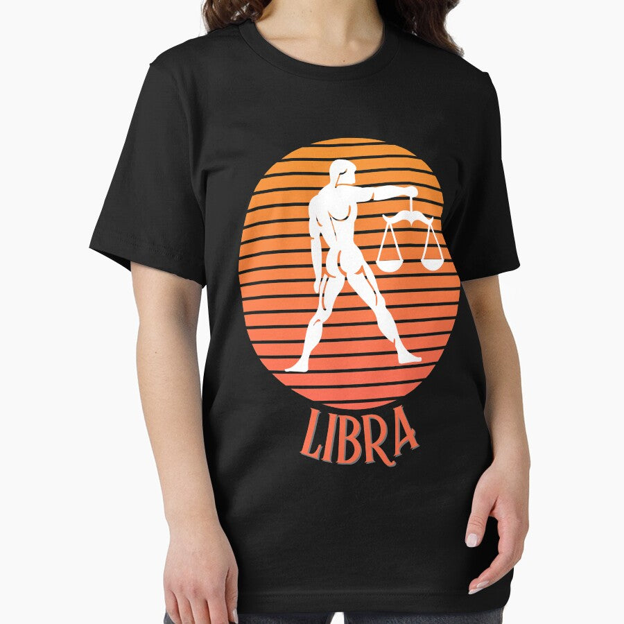 Libra Vintage Zodiac Astrological Sign Retro Rainbow T-Shirts, Hoodie, Sweatshirt