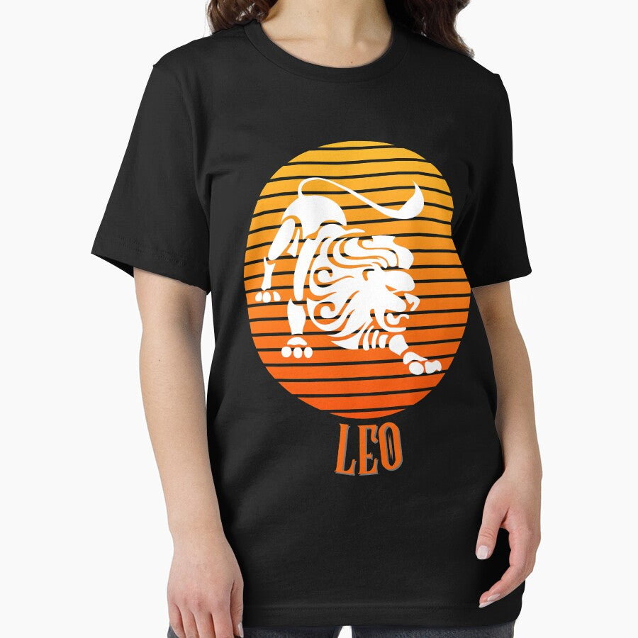 Leo Vintage Zodiac Astrological Sign Retro Rainbow T-Shirts, Hoodie, Sweatshirt