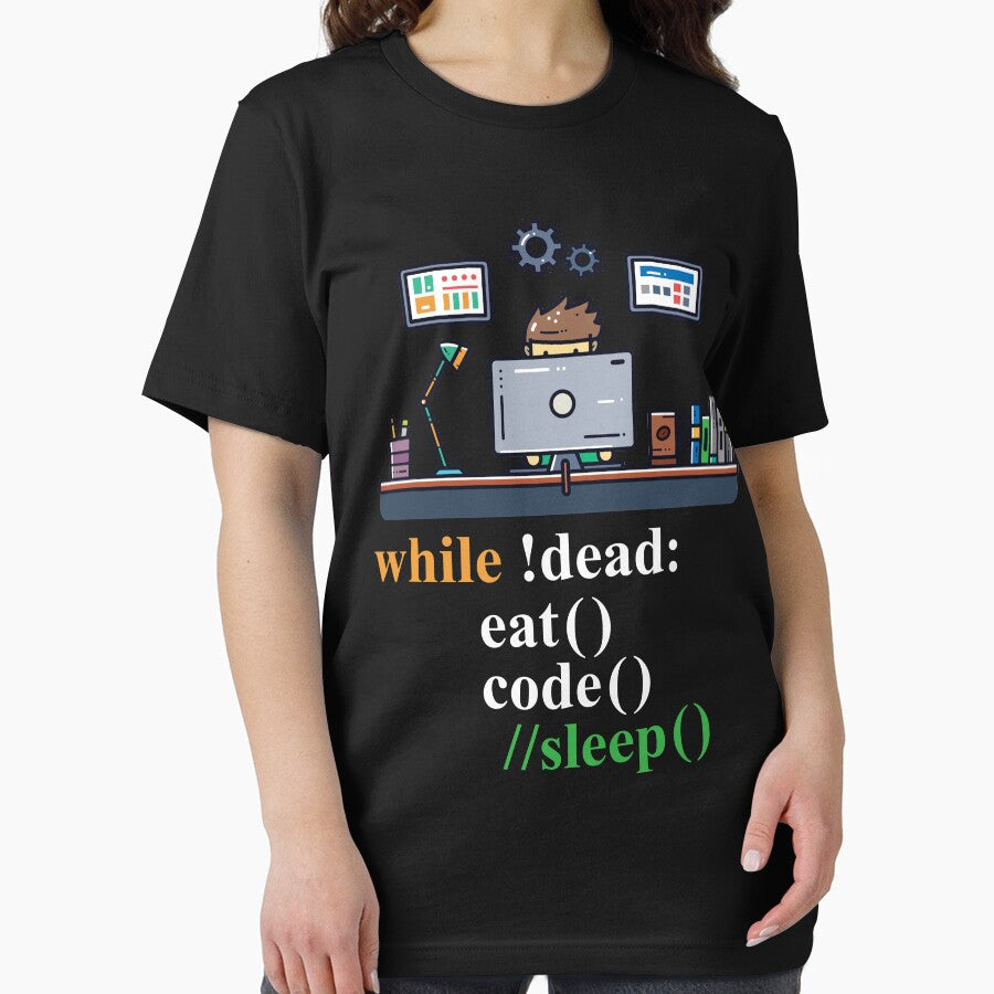 Computer Science Python Programmer Eat Code Sleep by Hapo Team