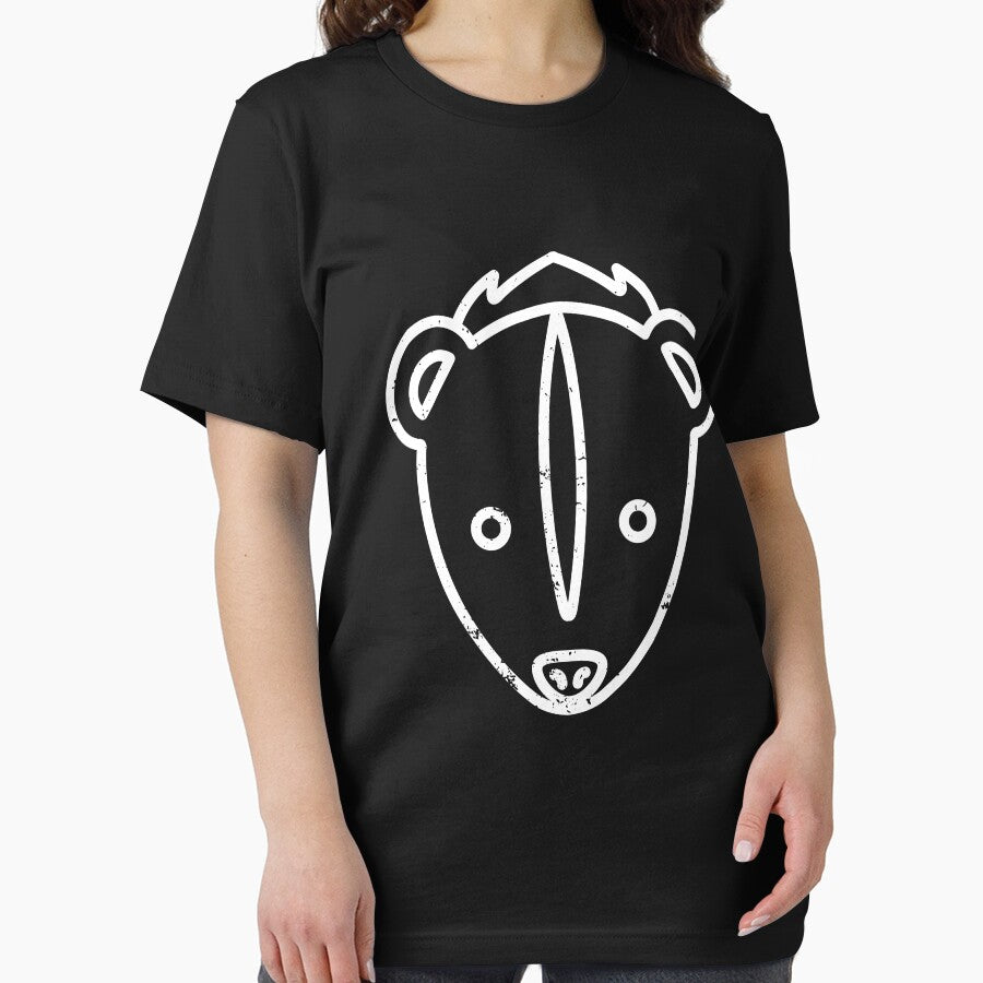 Weasel Portrait Line Art by stuch75 T-Shirts, Hoodie, Sweatshirt | BlankRebels.com (Image 2)