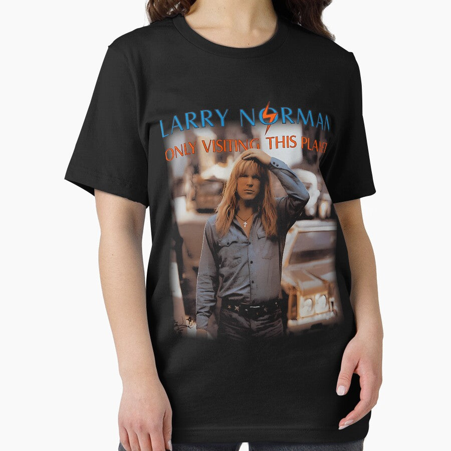 Larry Norman - Only Visiting This Planet by TrenzDesign T-Shirts, Hoodie, Sweatshirt | BlankRebels.com (Image 2)