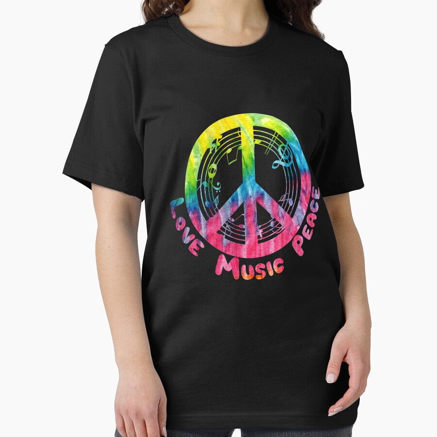 Love, Music, Peace - Hippie Peace Sign by Ventein T-Shirts, Hoodie, Sweatshirt | BlankRebels.com (Image 2)