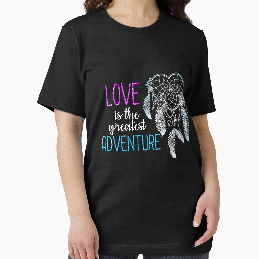 Love is Greatest Adventure Design by GraphicRhythm T-Shirts, Hoodie, Sweatshirt | BlankRebels.com (Image 2)