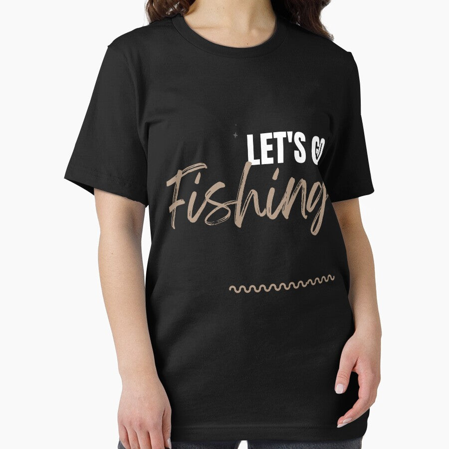 Let's go Fishing t-shirt, fish, fisherman, fishing, hook, ocean, Essential by Evanka Hoodie, Sweatshirt (Image 2)