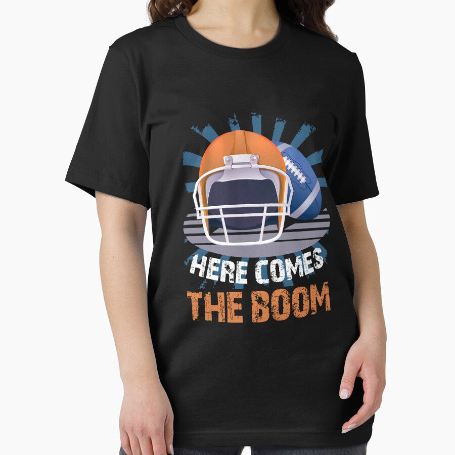 Football Here Comes The Boom by Danny Cuevas T-Shirts, Hoodie, Sweatshirt | BlankRebels.com (Image 2)