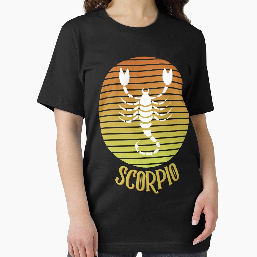 Scorpio Vintage Zodiac Astrological Sign Retro Rainbow T-Shirts, Hoodie, Sweatshirt