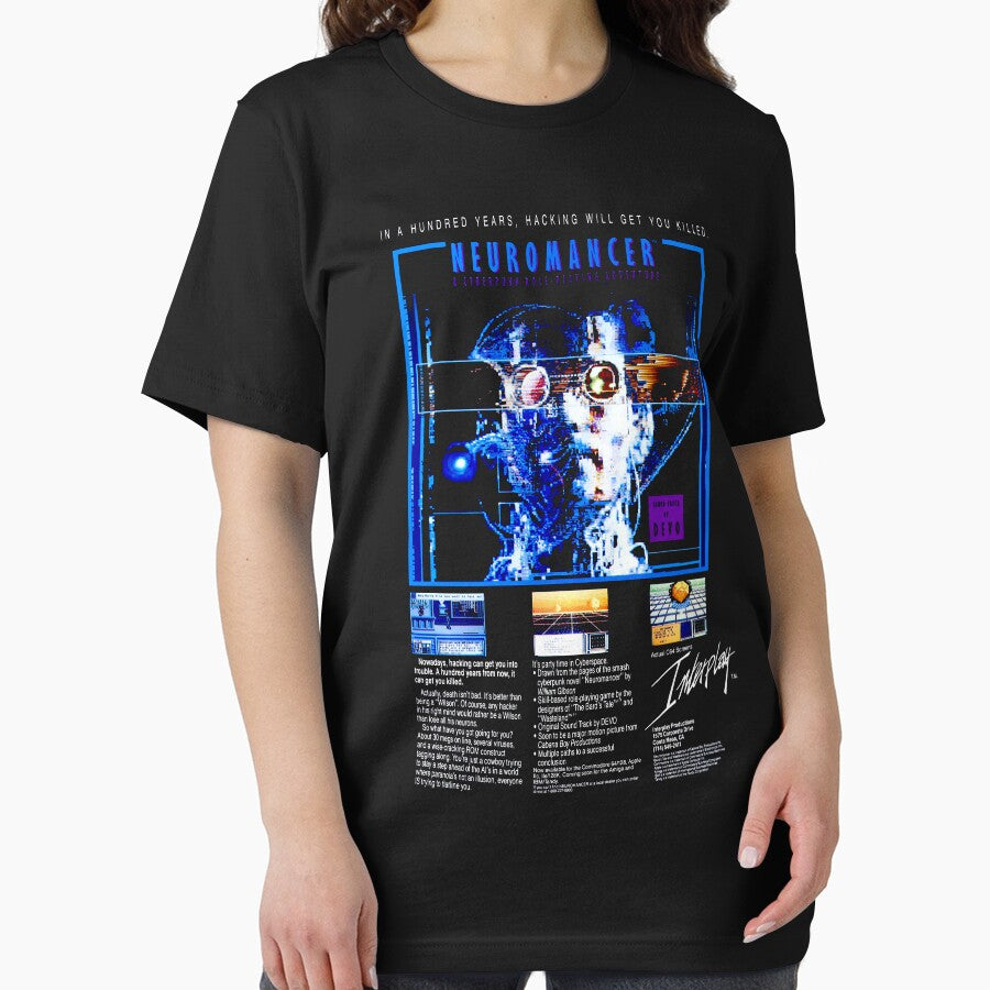 NEUROMANCER by tomplatt T-Shirts, Hoodie, Sweatshirt | BlankRebels.com (Image 2)