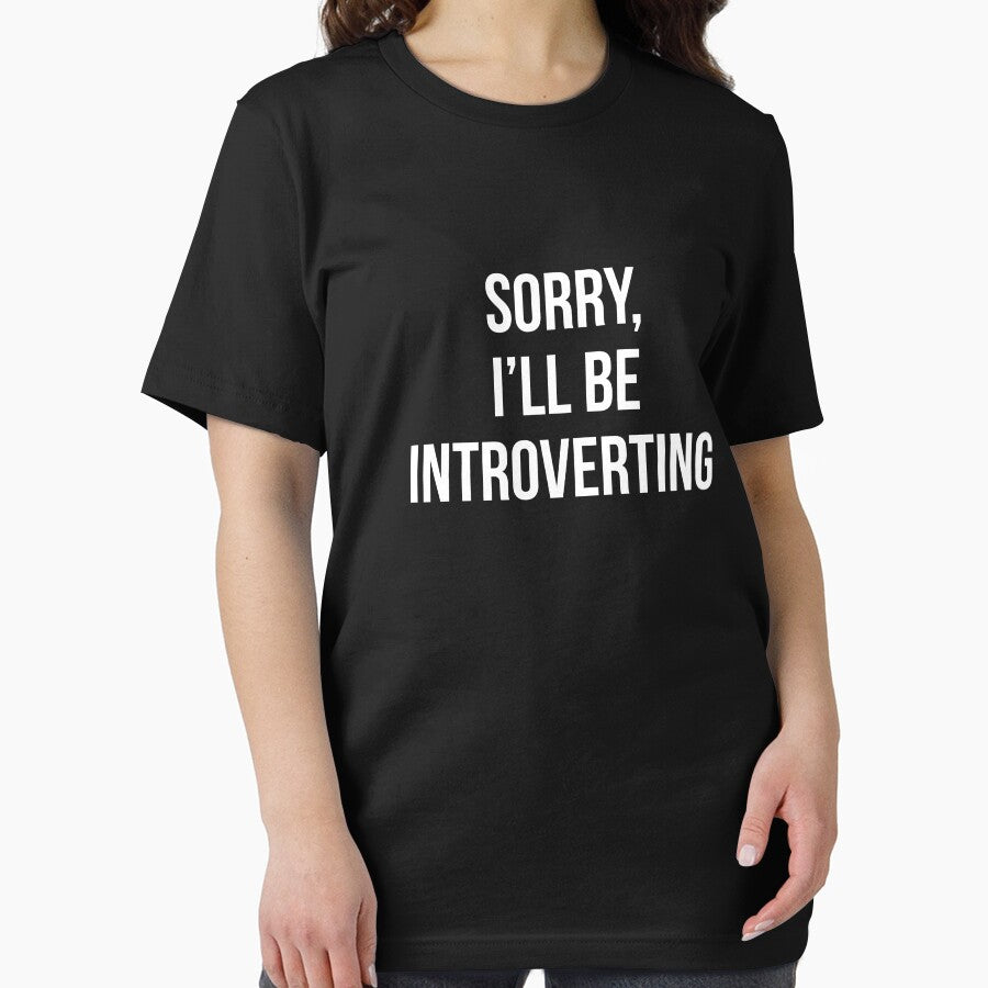 Funny Sorry I'll Be Introverting by SpoonKirk T-Shirts, Hoodie, Sweatshirt | BlankRebels.com (Image 2)