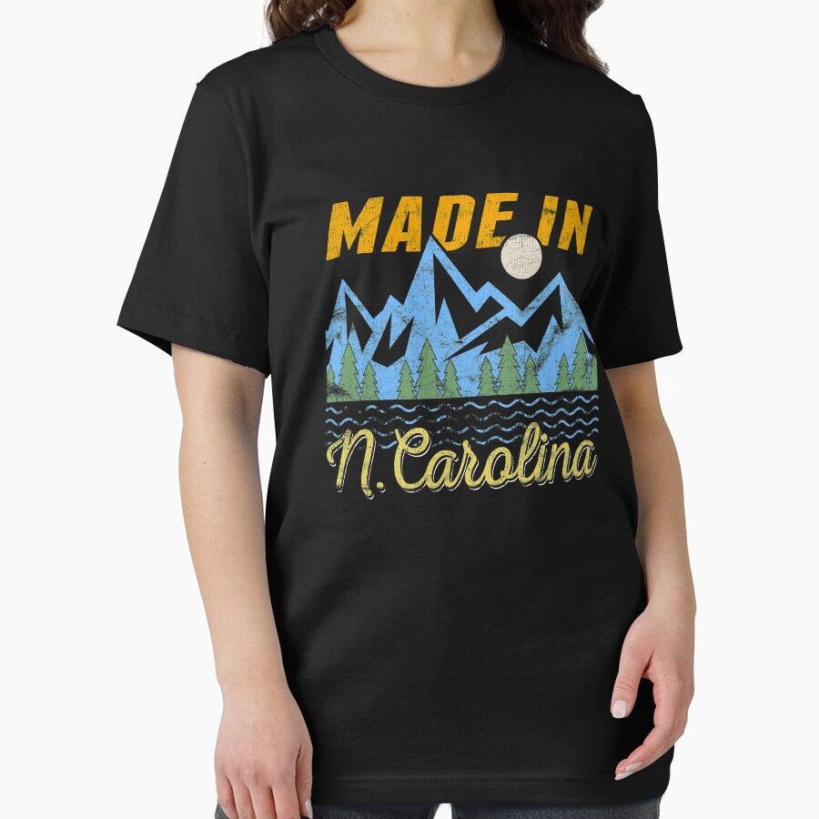 Made in North Carolina Landscape Camping design by fermo T-Shirts, Hoodie, Sweatshirt | BlankRebels.com (Image 2)