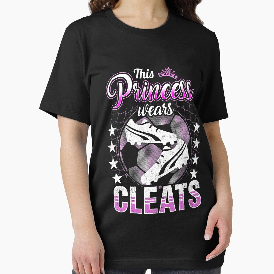 This princess wears cleats - soccer girl by Captain Mood