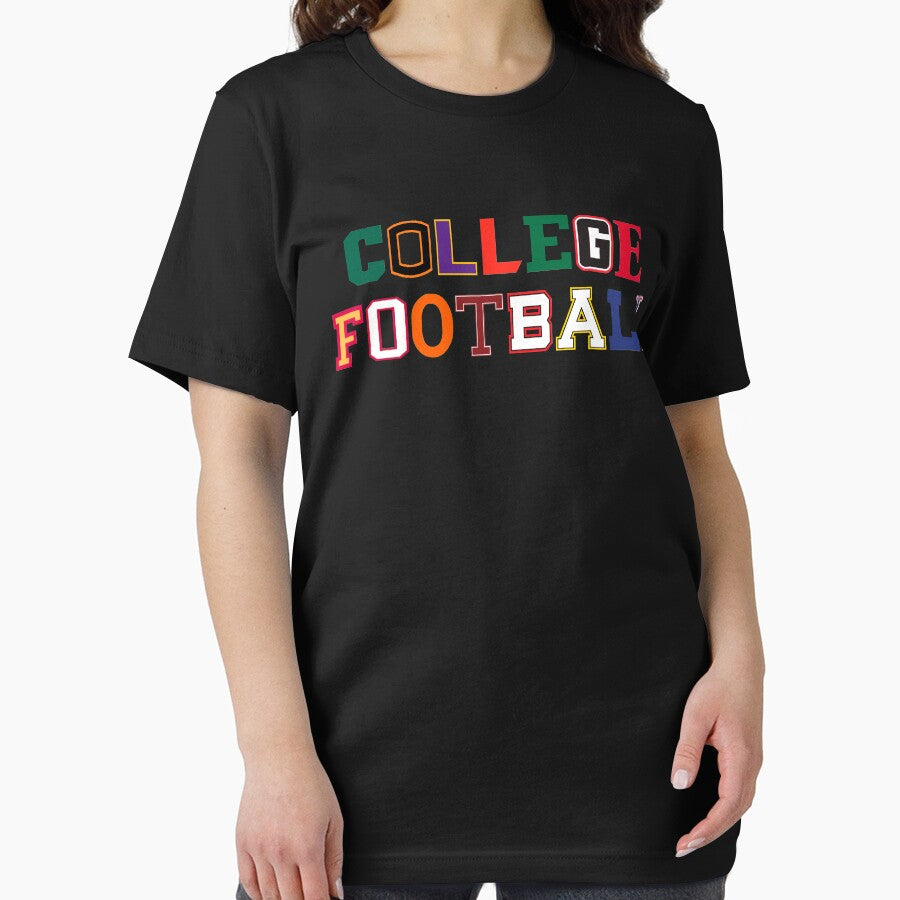 College Football Letters T-Shirts, Hoodie, Sweatshirt