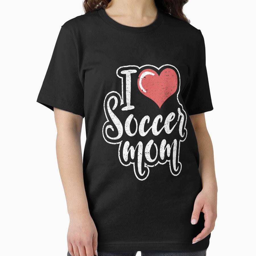 I Love Soccer Moms Heart Sport Dad Father Husband by Kieran Abbott