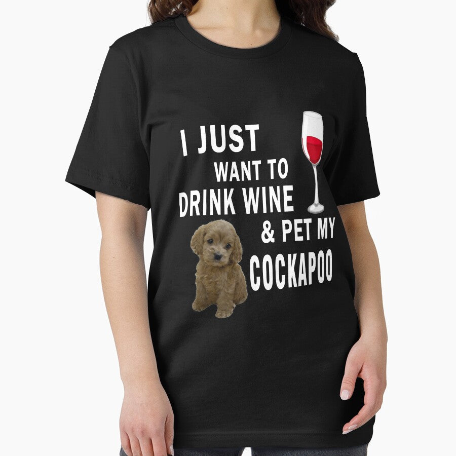 Great Gift For Cockapoo Lover. T-Shirt For Wine Lover. by maingocanh Hoodie, Sweatshirt | BlankRebels.com (Image 2)