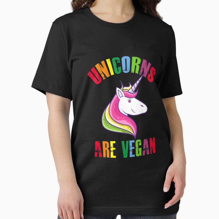 Unicorns Are Vegan, Funny Vegan, Cute Vegetarian by Designs4Less T-Shirts, Hoodie, Sweatshirt | BlankRebels.com (Image 2)