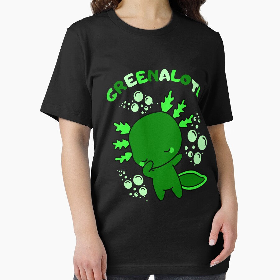 Cute cartoon baby Green axolotl by ColorAlotl T-Shirts, Hoodie, Sweatshirt | BlankRebels.com (Image 2)
