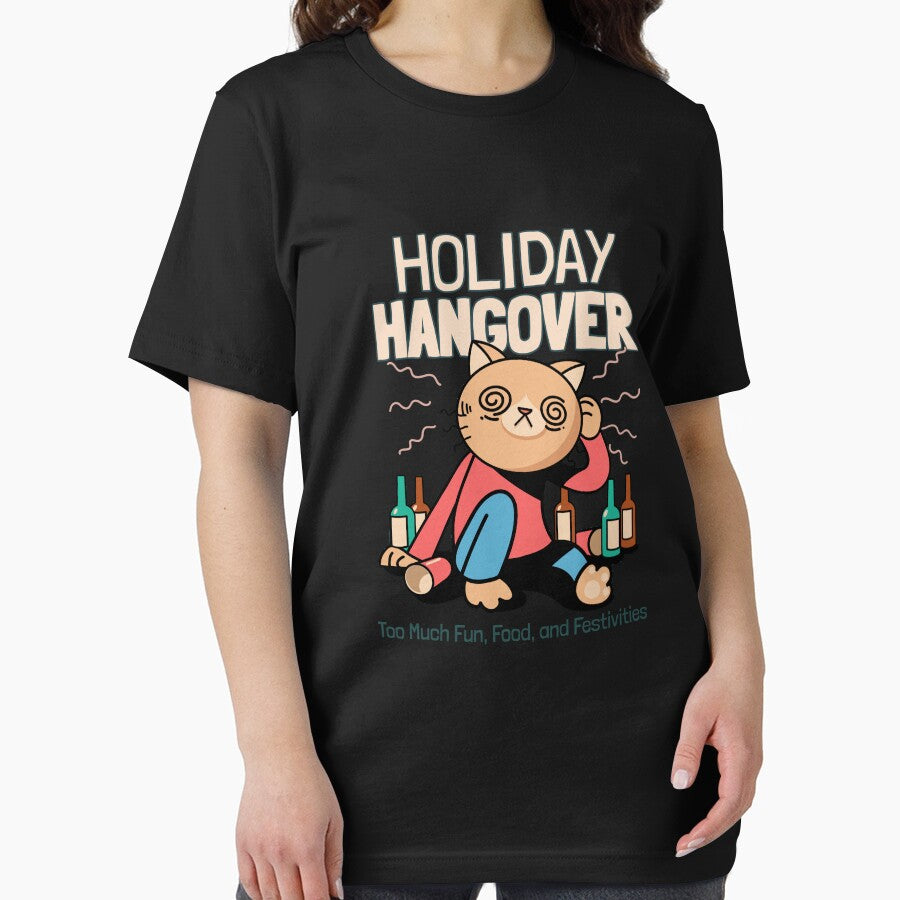 Holiday Hangover: Too Much Fun, Food, and Festivities by Luminou-Lens T-Shirts, Hoodie, Sweatshirt (Image 2)