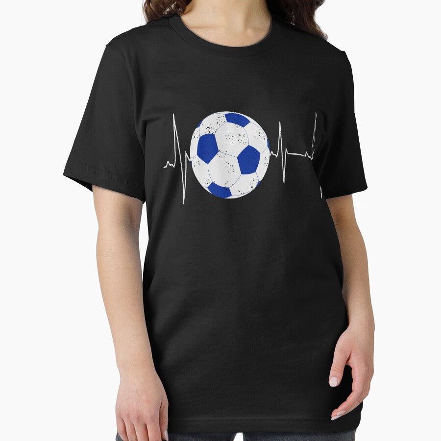 Soccer Heartbeat Design - Unique Soccer Lover Gift Ideas by cartba