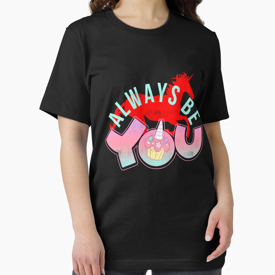 Cute Unicorn Design Always be You by AllStarMerch T-Shirts, Hoodie, Sweatshirt | BlankRebels.com (Image 2)