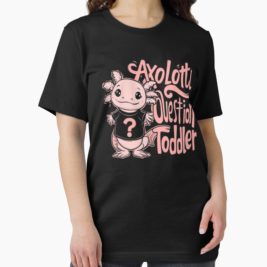 Cute Axolotl Shirt I Axolotl Question Boy Funny T-Shirts, Hoodie, Sweatshirt