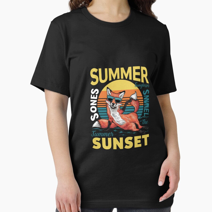 Sunset fox by cu-animals-te T-Shirts, Hoodie, Sweatshirt | BlankRebels.com (Image 2)