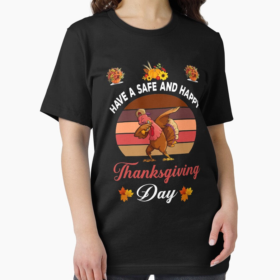 HAVE A SAFE AND HAPPY THANKSGIVING DAY by Shuvra Gain T-Shirts, Hoodie, Sweatshirt | BlankRebels.com (Image 2)