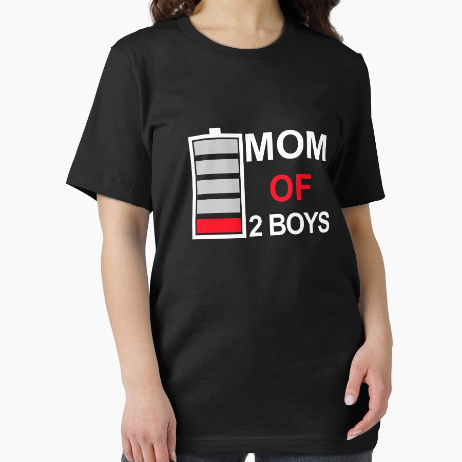 Mom Of 2 Boys Gift From Son for black by taby2you T-Shirts, Hoodie, Sweatshirt | BlankRebels.com (Image 2)