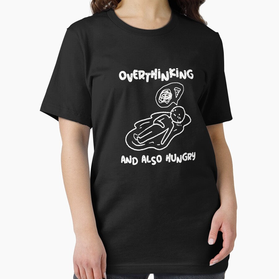 Overthinking and also hungry by YaiVargas T-Shirts, Hoodie, Sweatshirt | BlankRebels.com (Image 2)