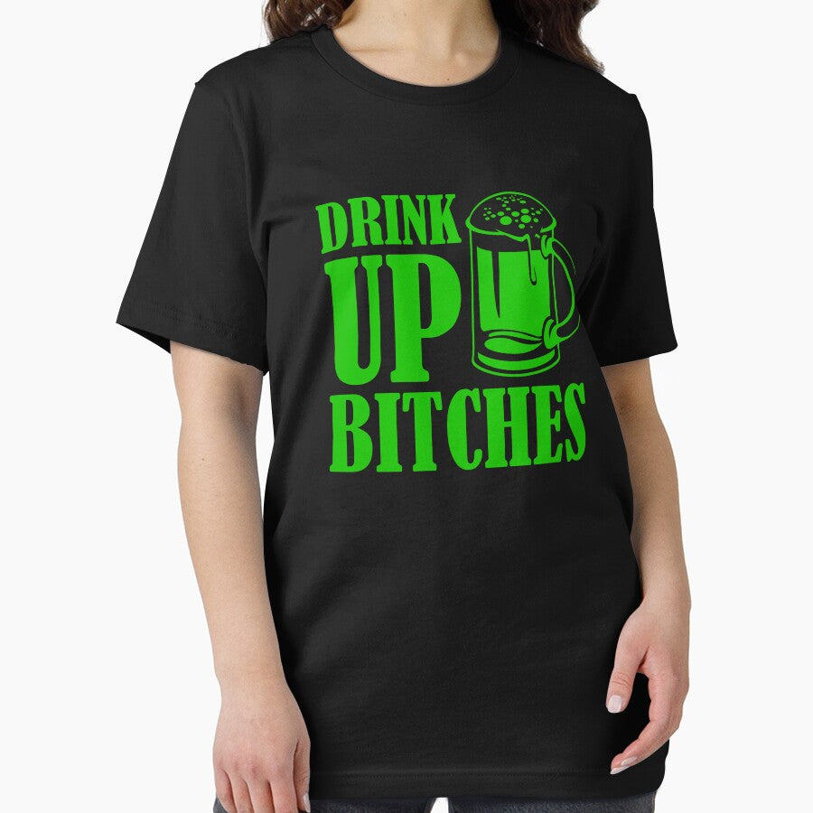 Paddys Day Drinking Drink Up Bitches St Patricks Day Drinking Apparel by doggopupper T-Shirts, Hoodie, Sweatshirt (Image 2)