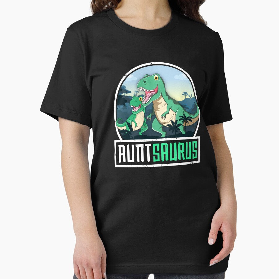 Auntsaurus T-Rex Aunt Dinosaur Saurus Women Matching Family by 14thFloor T-Shirts, Hoodie, Sweatshirt (Image 2)