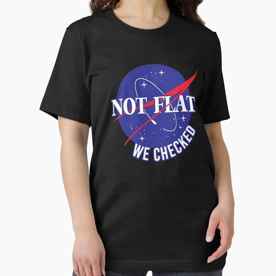 NASA Not Flat We Checked by breh-art T-Shirts, Hoodie, Sweatshirt | BlankRebels.com (Image 2)