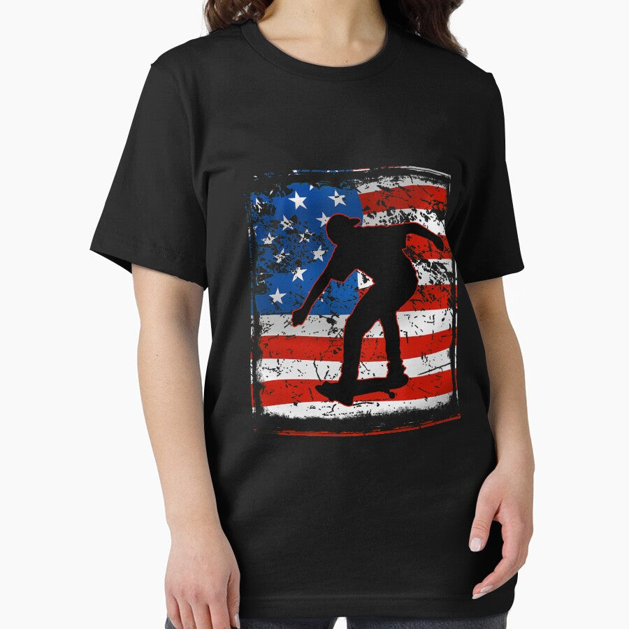 US Skater by stuch75 T-Shirts, Hoodie, Sweatshirt | BlankRebels.com (Image 2)