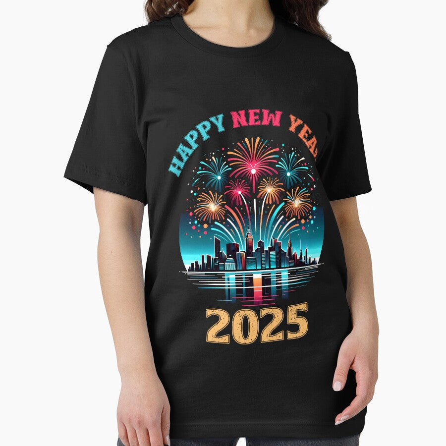 Happy New Year 2025 Celebration - Fireworks Celebration 2025 by Quirky Shirts Hoodie, Sweatshirt | BlankRebels.com (Image 2)