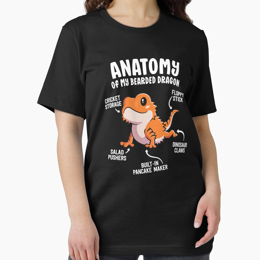 Anatomy Of A Bearded Dragon Shirt Gift For Reptile Lover by 14thFloor Hoodie, Sweatshirt | BlankRebels.com (Image 2)
