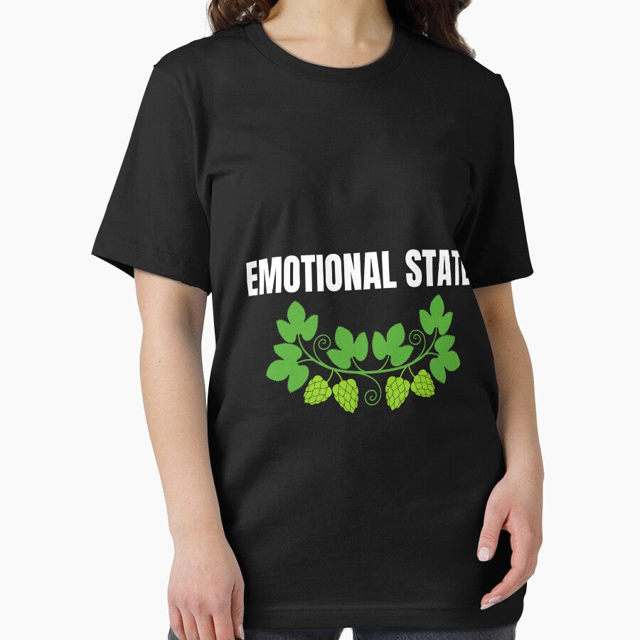EMOTIONAL STATE: HOPS Funny Drinking and Men's Emotional Humor by ZEROXCOOL T-Shirts, Hoodie, Sweatshirt (Image 2)