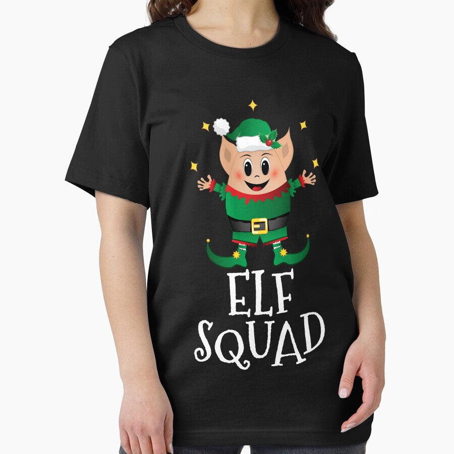 Elf Squad Matching Family Funny Xmas Elf Pajama T-Shirts, Hoodie, Sweatshirt
