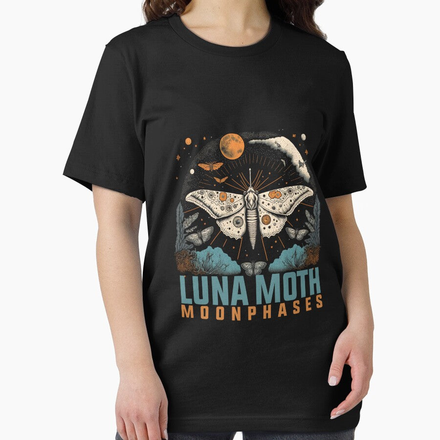 Moon Phases Luna moth by Snoopytheking T-Shirts, Hoodie, Sweatshirt | BlankRebels.com (Image 2)