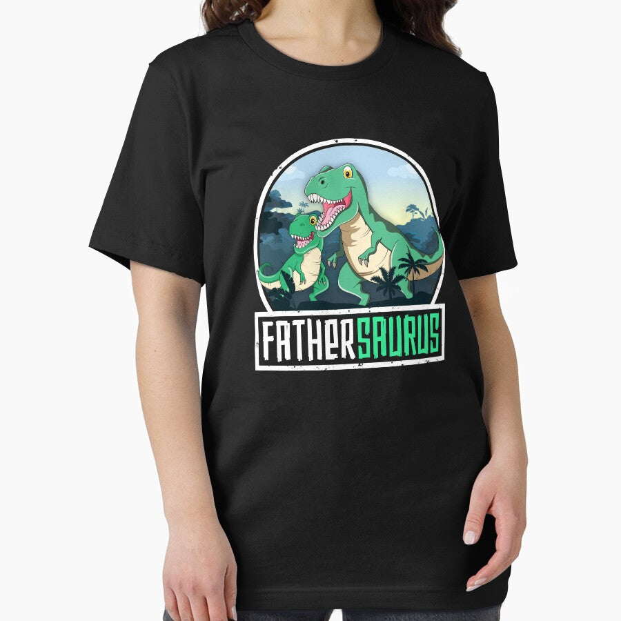 Fathersaurus T-Rex Dinosaur Saurus Father Dad Matching by 14thFloor T-Shirts, Hoodie, Sweatshirt | BlankRebels.com (Image 2)