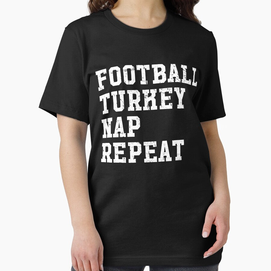 Football turkey nap repeat - Football fan by Captain Mood T-Shirts, Hoodie, Sweatshirt | BlankRebels.com (Image 2)