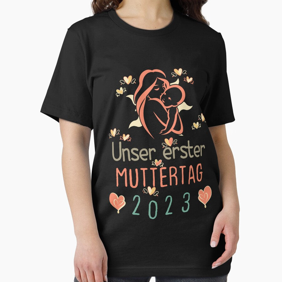 Our First Mother's Day 2023 1st Mother's Day Mother's Day Gift by mostoreee T-Shirts, Hoodie, Sweatshirt (Image 2)