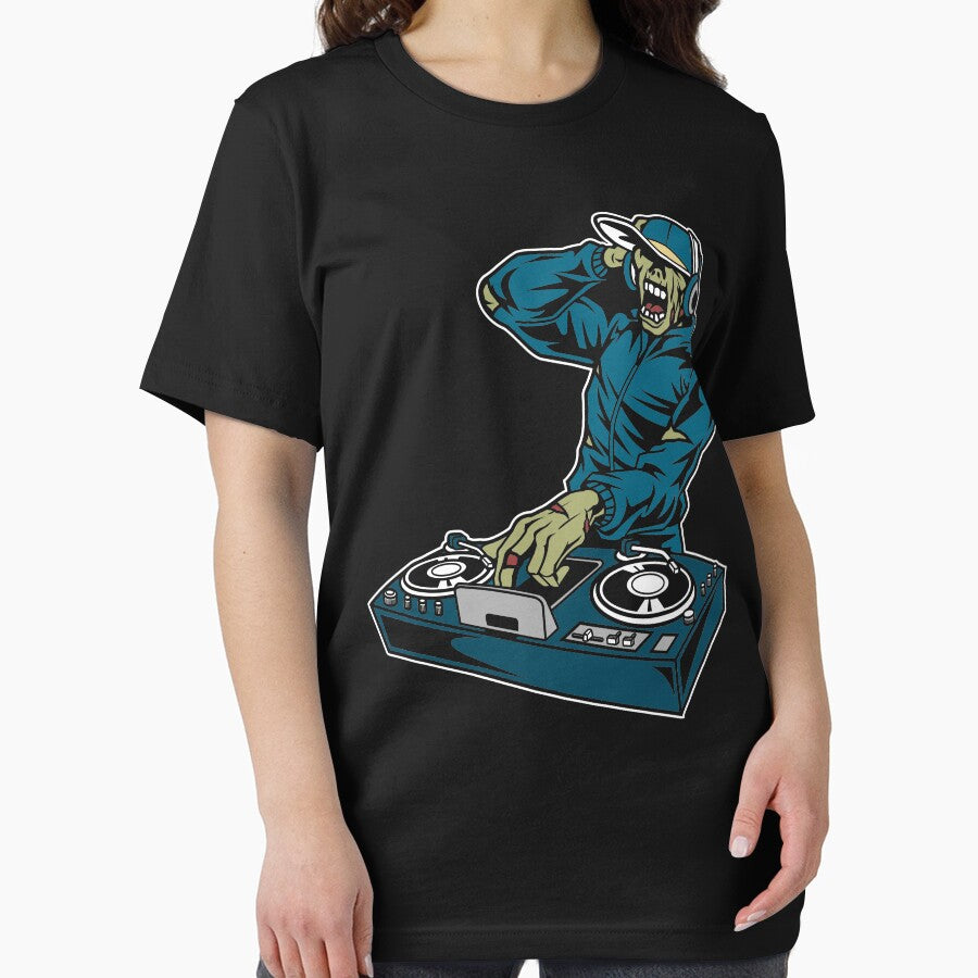 DJ Zombie - Music Lovers by Cheap Women's Shirts Hoodie, Sweatshirt | BlankRebels.com (Image 2)